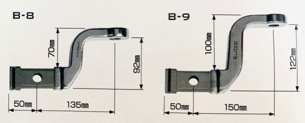 未使用　ソレックス製 ニューヒッチメンバーボールマウントＢ-9+スチールヒッチボール（ＳＲＸ-005） 強化ボールマウント B-9（スチール）[SRX-126-B9] | ソレックス各種